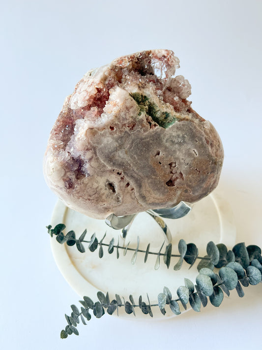 Pink Amethyst Geode