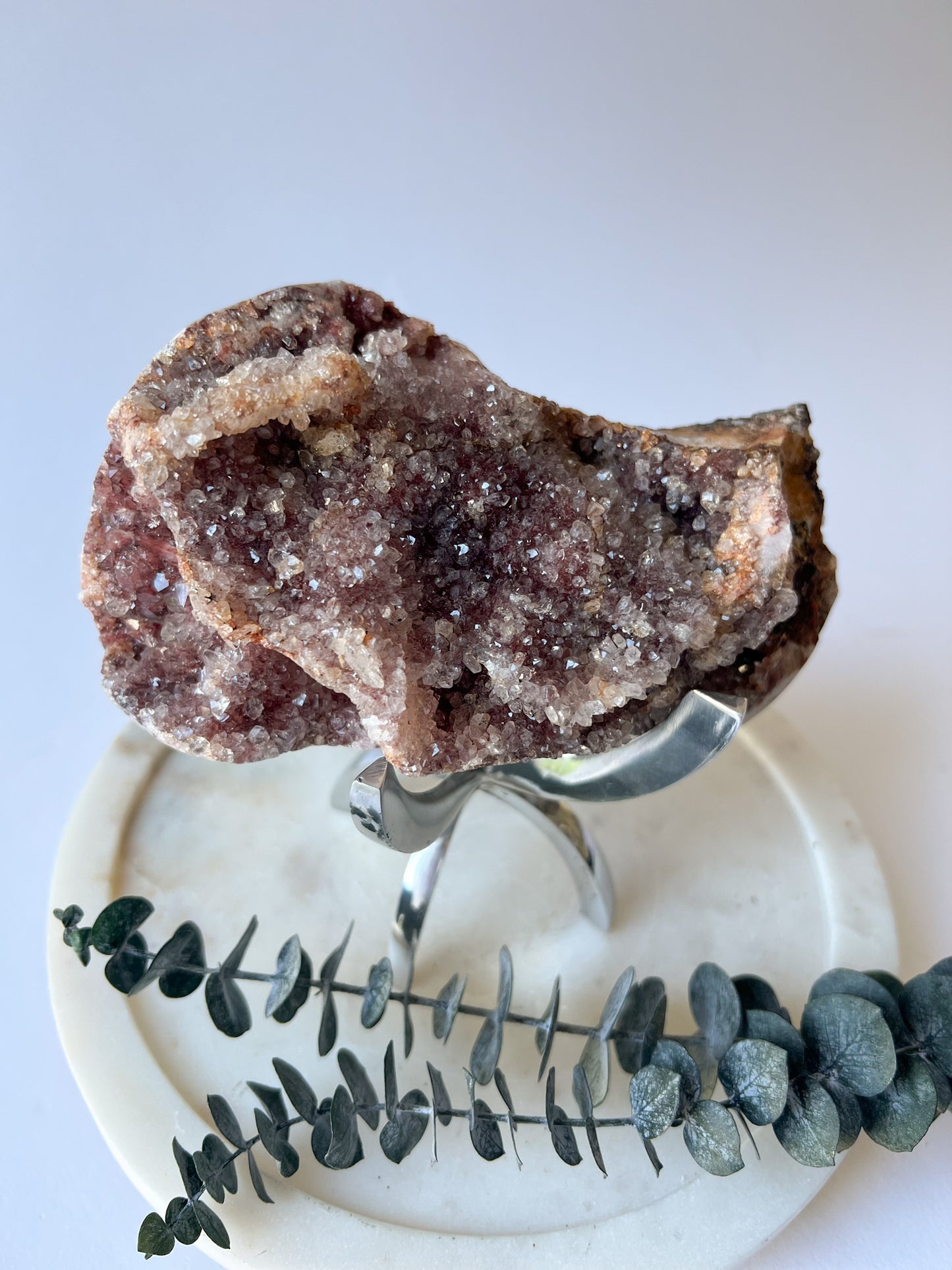 Pink Amethyst Geode