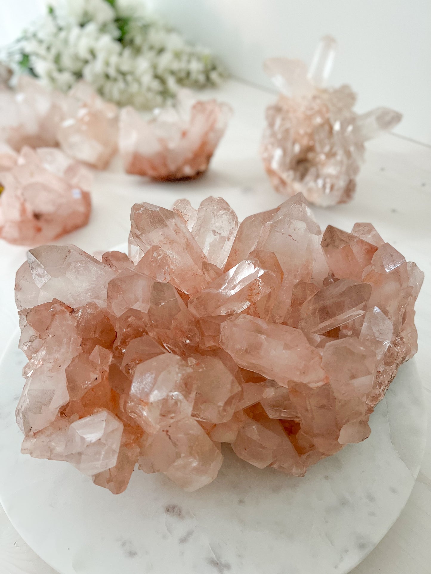 Pink Himalayan Quartz Statement Piece GH1