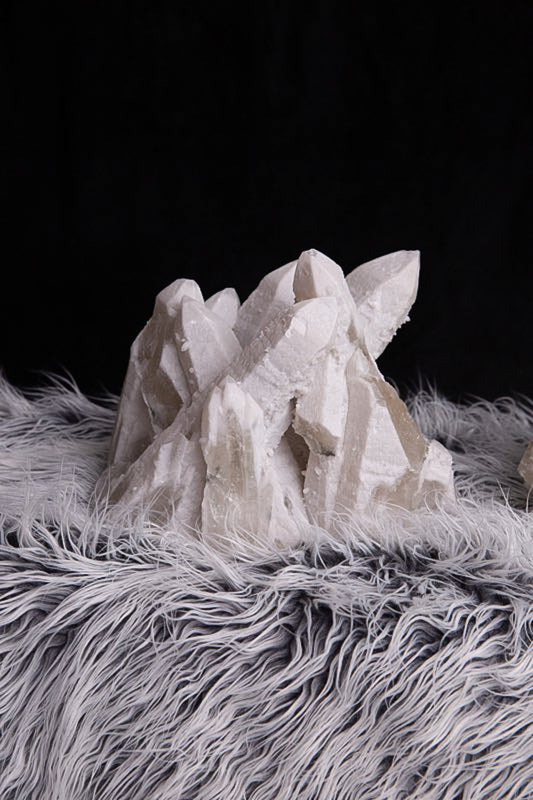 Mongolian Candle Quartz Cluster