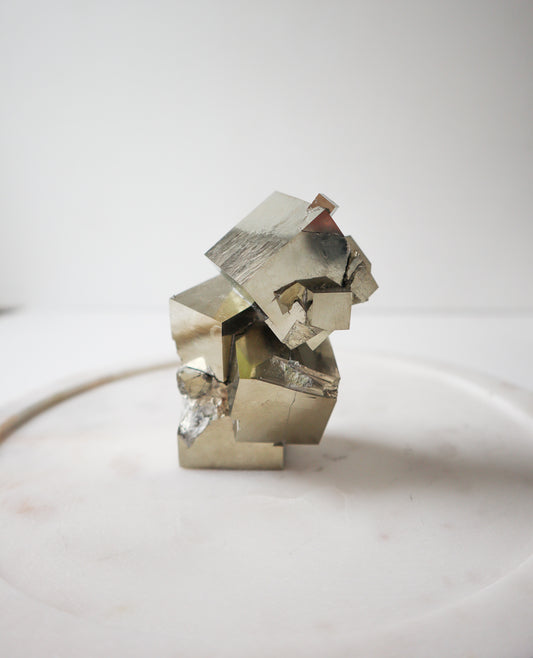 Pyrite Interlocking Cubes #P15