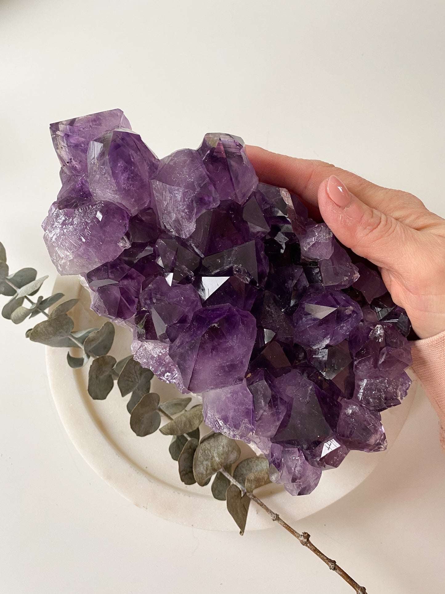 Amethyst Clusters AA quality