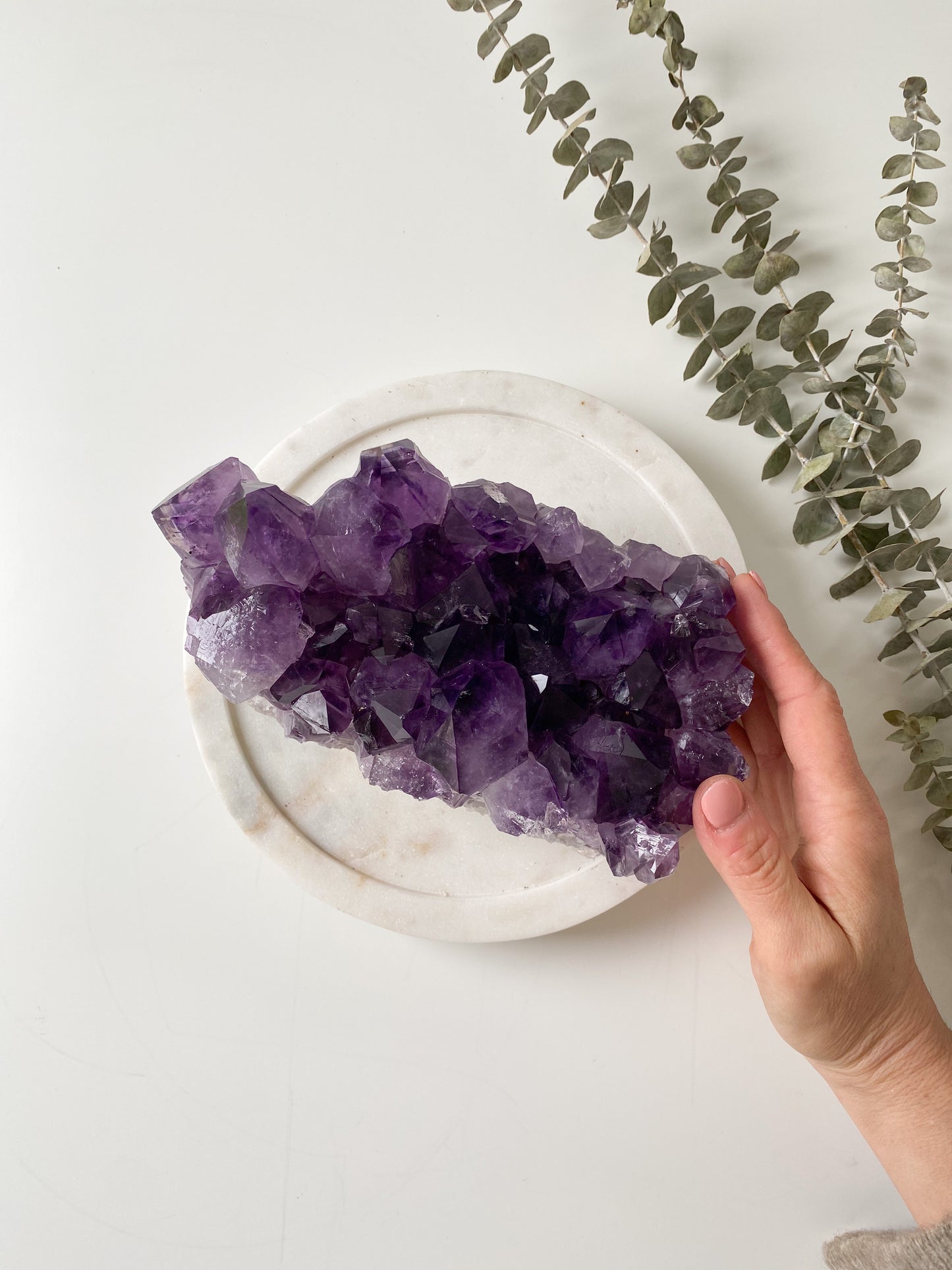 Amethyst Clusters AA quality