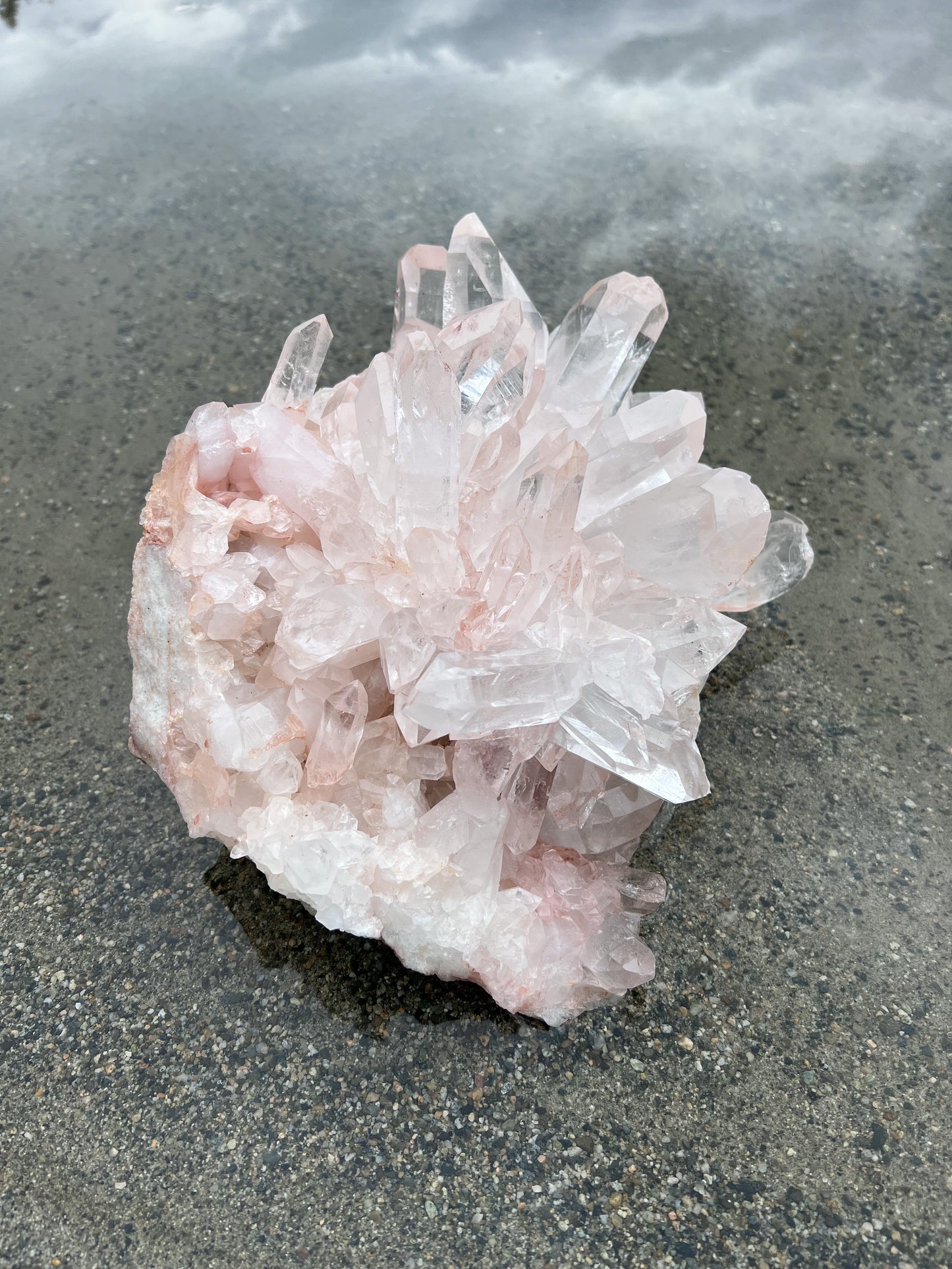Pink Himalayan Quartz Statement Piece