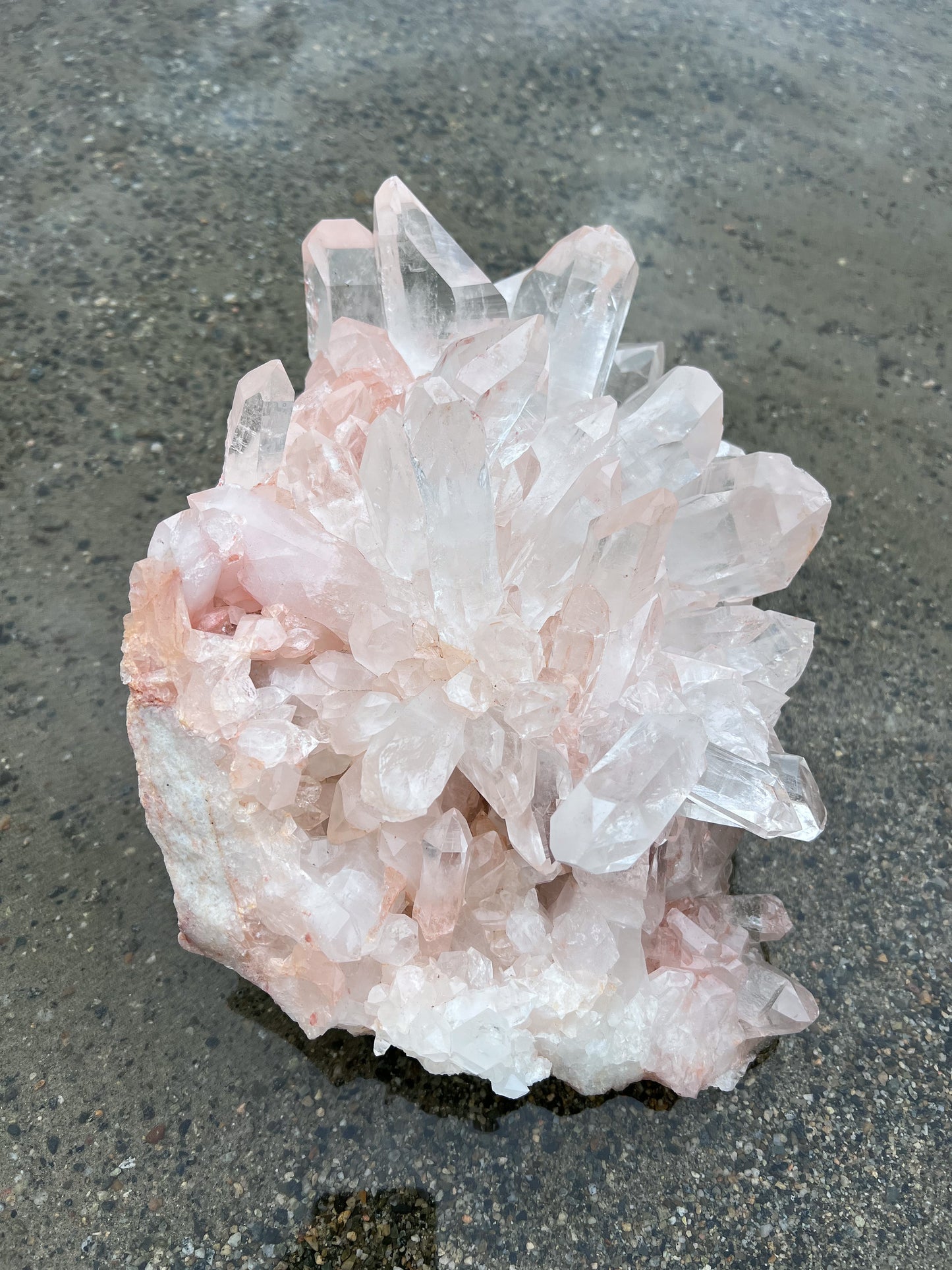 Pink Himalayan Quartz Statement Piece