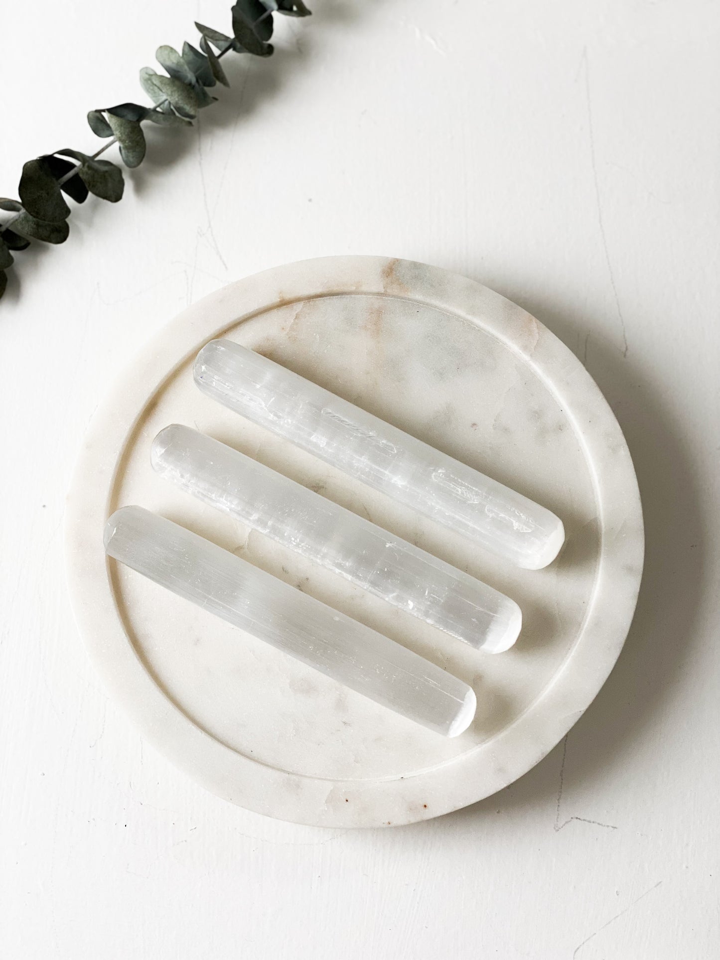 Selenite (Satin Spar) Wand