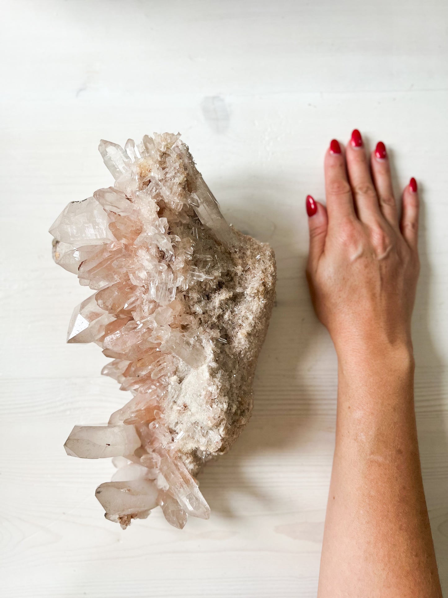 Pink Himalayan Quartz Statement Piece GH3