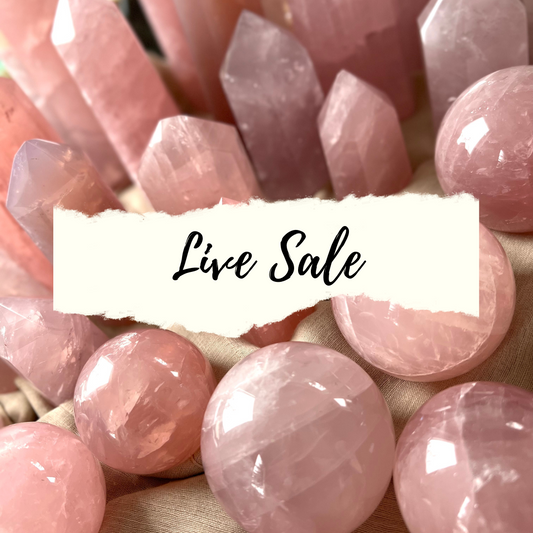 Live Listing - Hanah's crystals