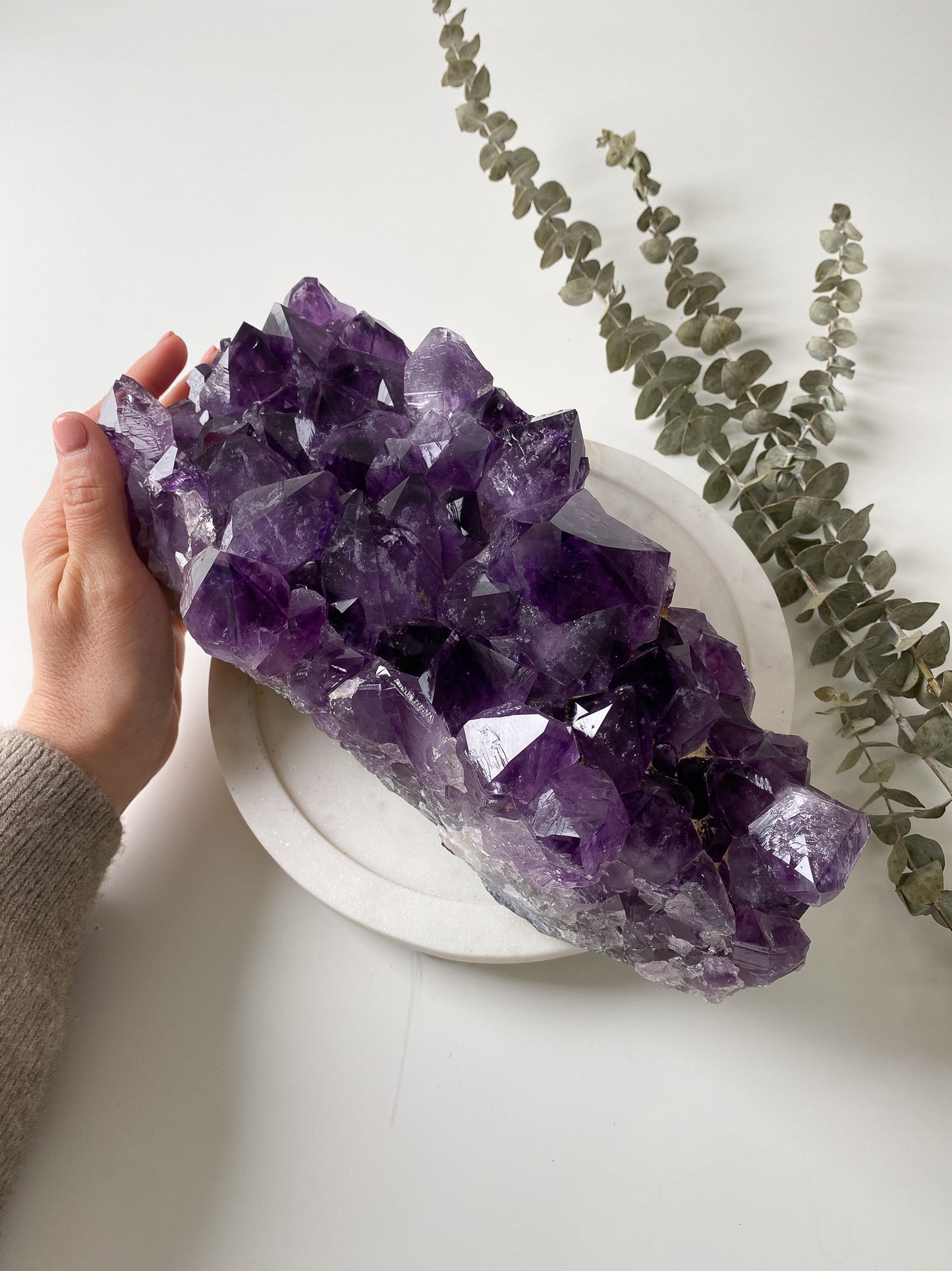 Amethyst Clusters AA quality
