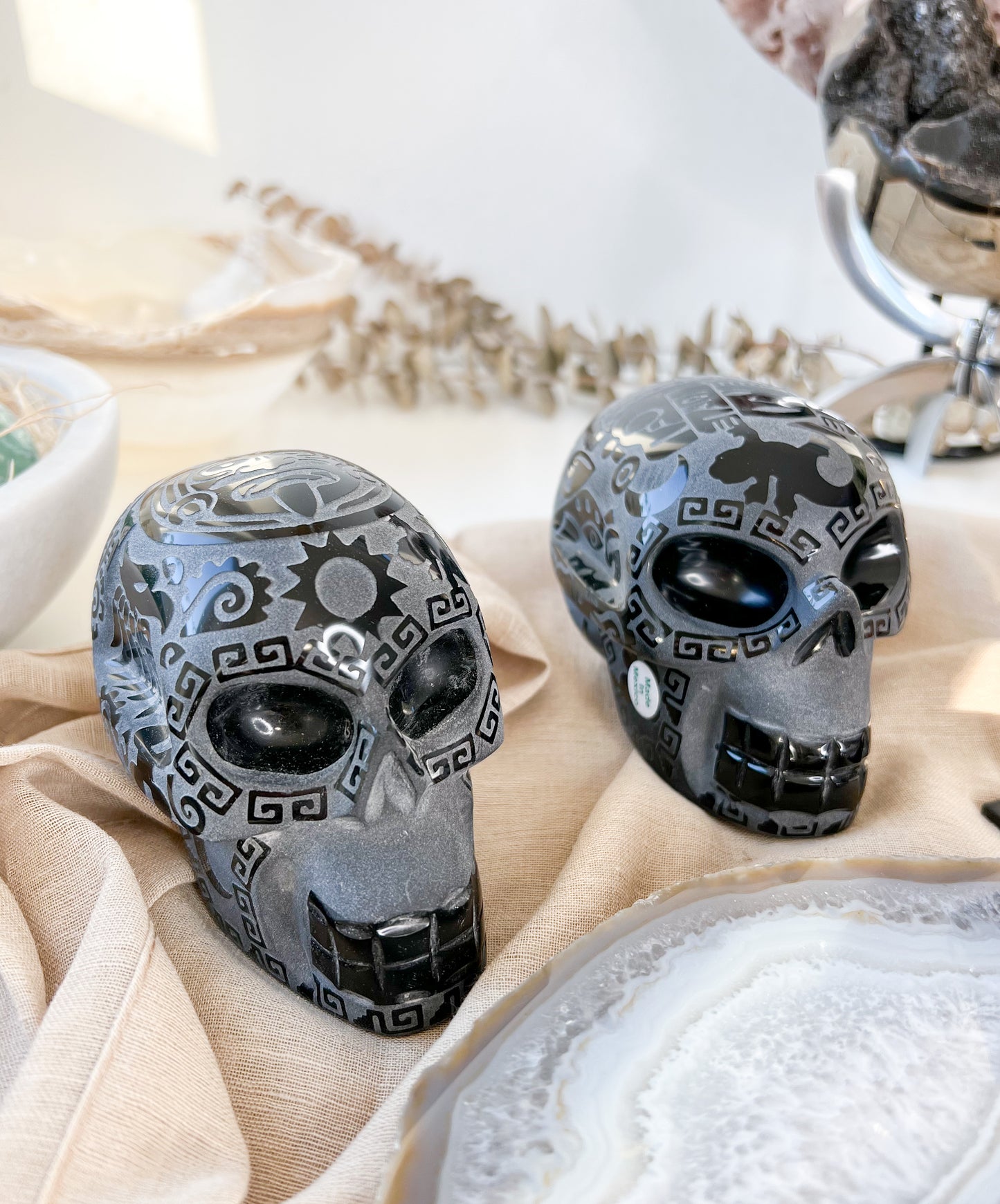 Obsidian Mexican Skull